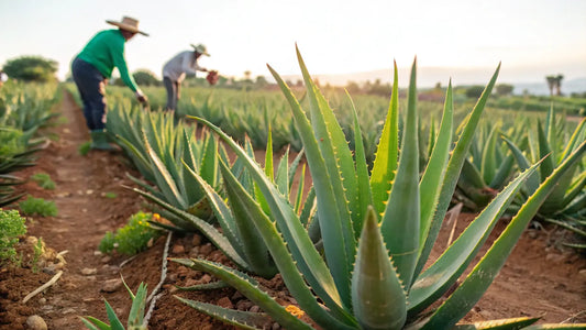 Alt-Text für Aloegarve Aloe Vera Gel: Bio-Hautpflege aus Europa, 200% konzentriert, vegan und natürlich, sanfte Pflege für strahlende Haut.
