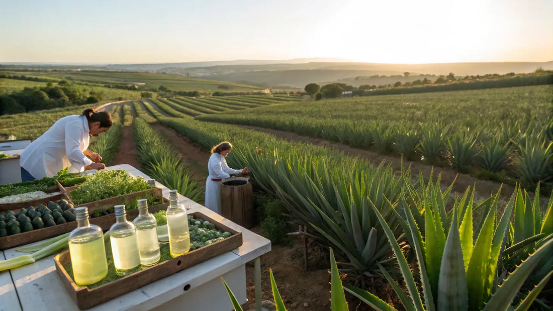 Máscara Nocturna de Aloe Vera Orgánico: Regeneración Natural para Pieles Sensibles de Europa