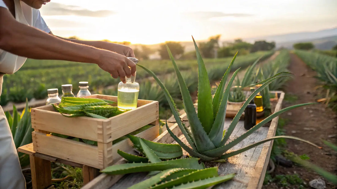 Natural Organic Jojoba Oil and Aloe Vera Skincare: Nourishing European Vegan Skincare Solution for Radiant Glow