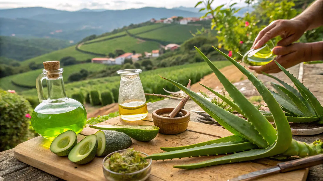 Organic Aloe Vera Gel with Nourishing Oils: Transforming European Skincare Naturally