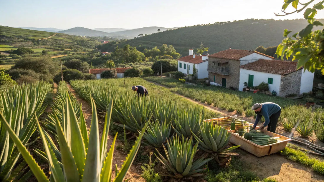 Gel de Aloe Vera Orgánico Certificado de Aloegarve: Hidratación Natural y Cuidado Facial Ecológico desde el Algarve