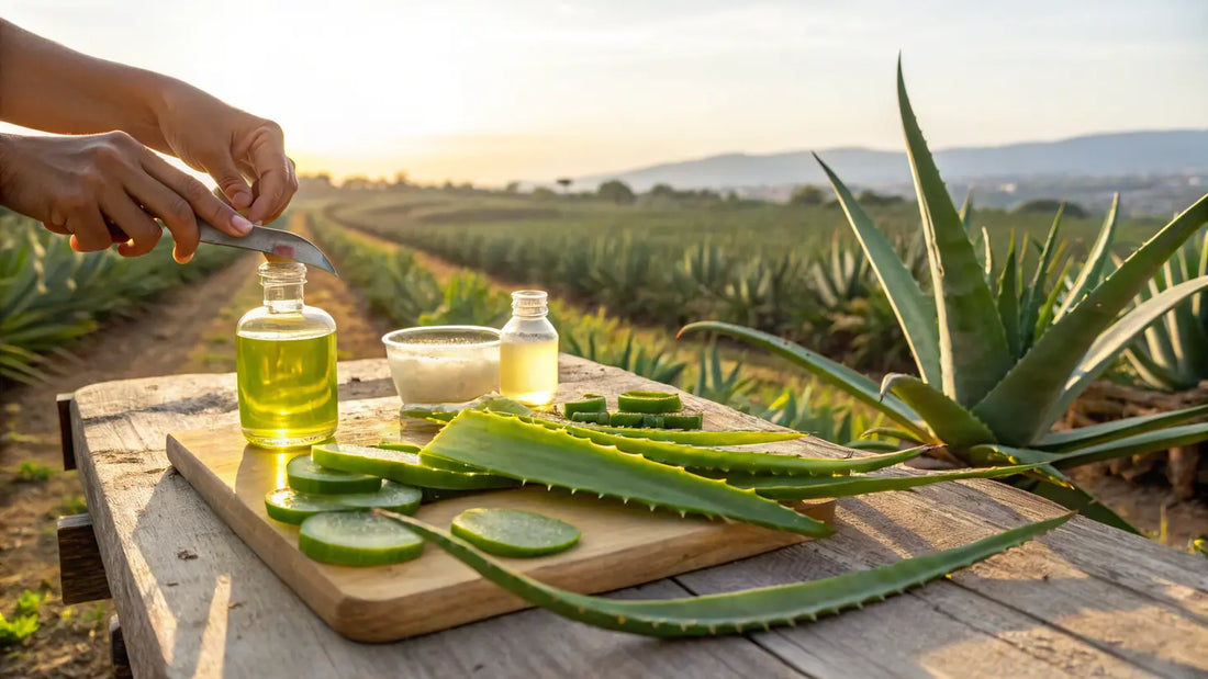 Organic Aloe Vera Gel: Natural European Skincare Solution for Hydration, Healing, and Skin Rejuvenation