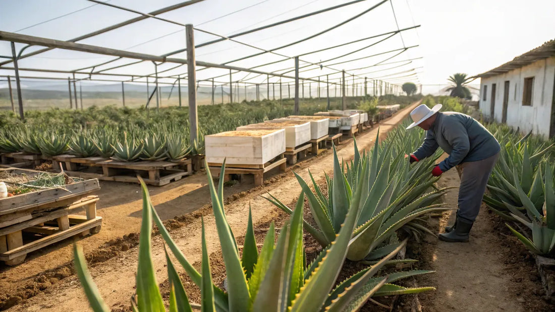 Alt Text in Spanish:
Gel de aloe vera orgánico portugués para cuidado natural de piel, cosmética vegana ecológica de Aloegarve
