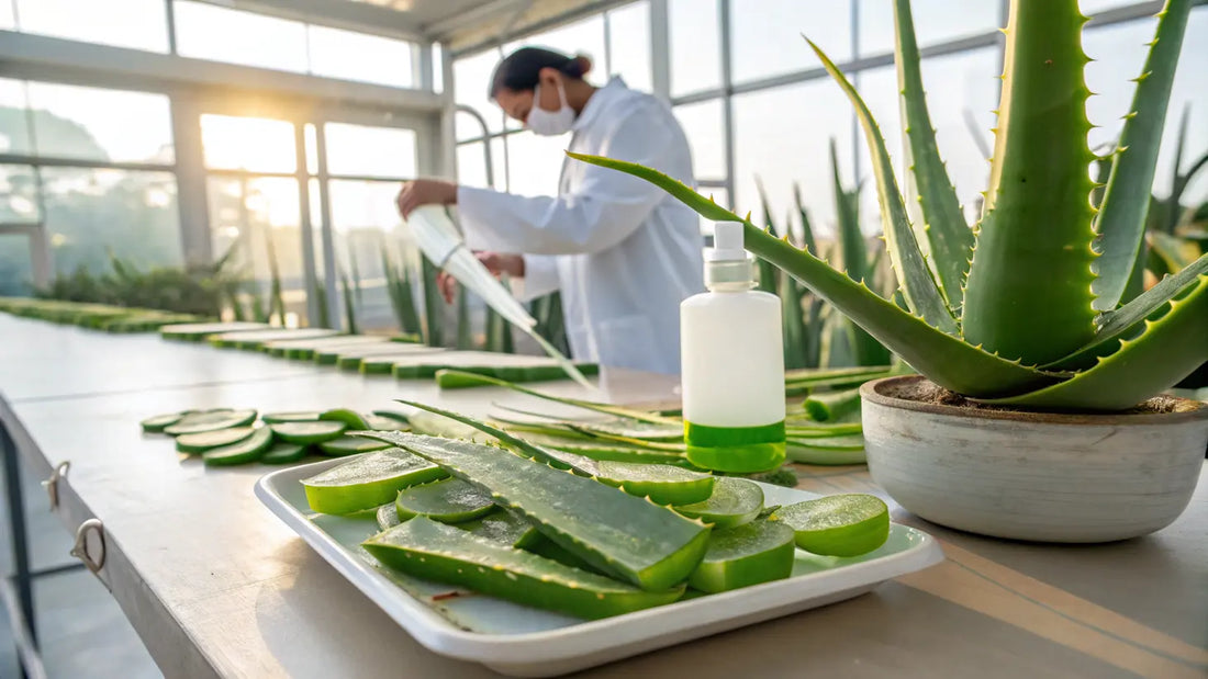 Advanced European Organic Aloe Vera Skincare: 200x Concentrated Molecular Science Innovation