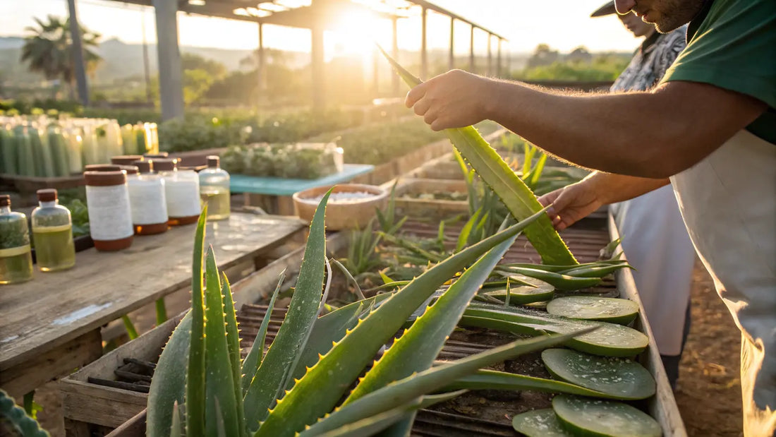 Protector solar orgánico de aloe vera, escudo natural para pieles sensibles con hidratación ecológica europea