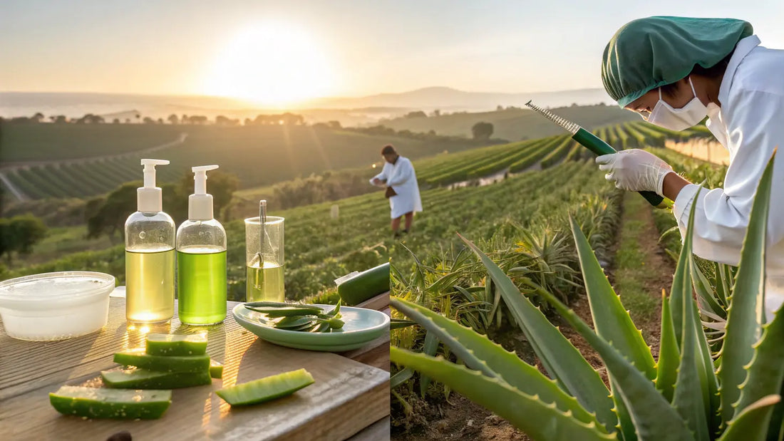 Organic Aloe Vera Skincare Science: European Molecular Formulation for Radiant, Healthy Skin