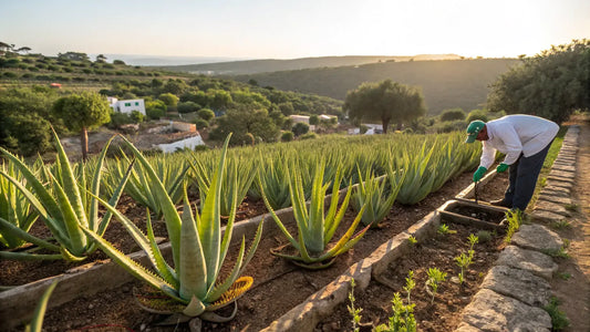Natürliches Bio-Aloe Vera Pflegeprodukt aus Portugal: Premium-Öle & intensive Hautpflege für alle Hauttypen