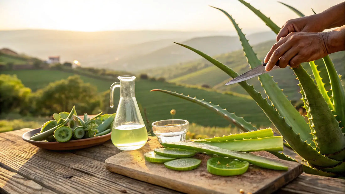 Extracto de Aloe Vera Bio: Crema Antienvejecimiento Natural Europea, Hidratación Orgánica Vegana para Piel Radiante