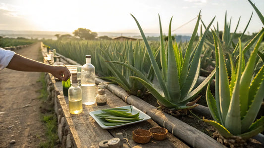 Alt-Text für das Blog-Bild:
Natürliche Anti-Aging Aloe Vera Hautpflege aus Portugal: Bio, Vegan, Premium Organic Skincare