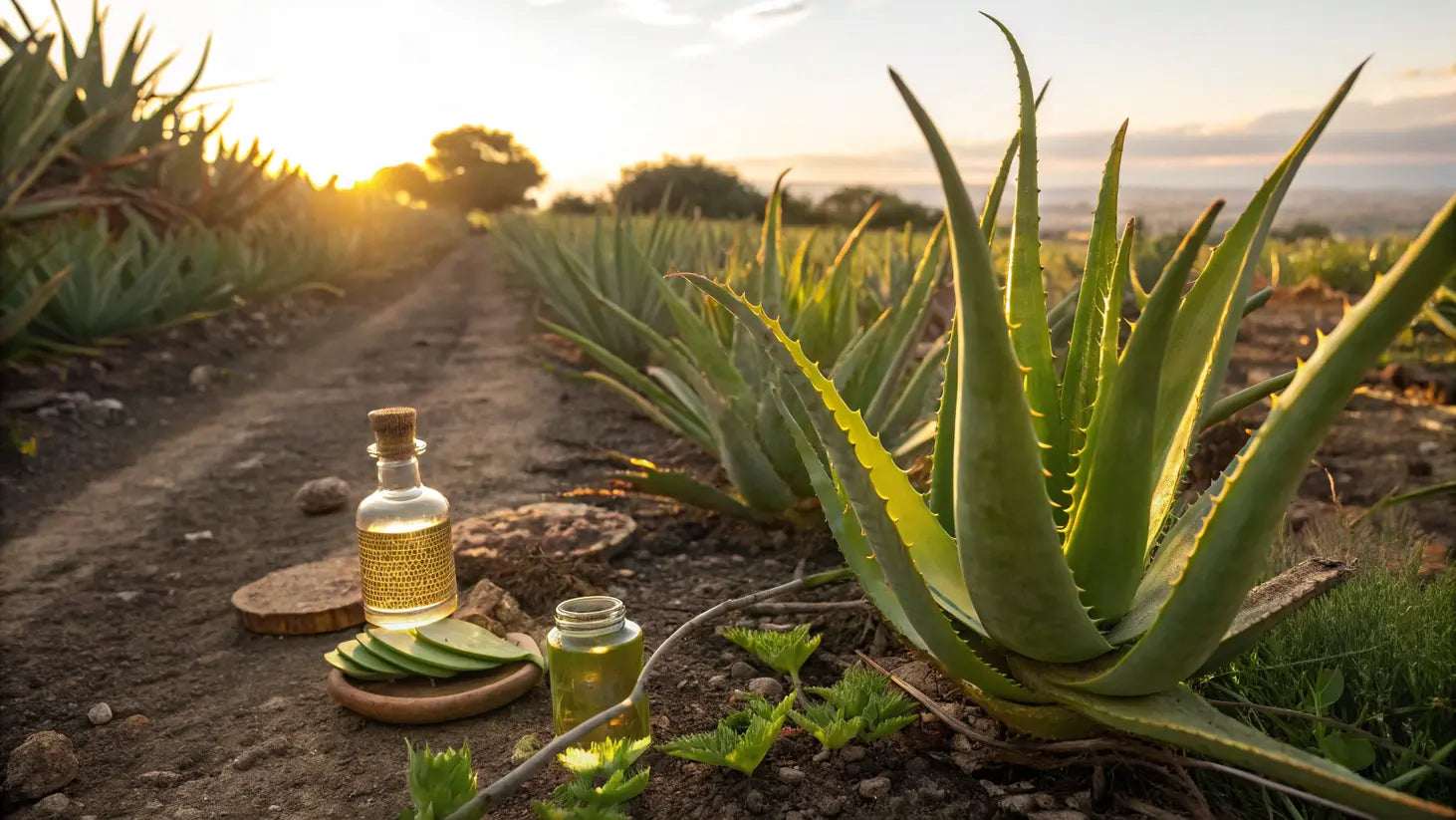 Jojoba Oil and Aloe Vera: Nature's Ultimate Skin Healing Duo  Aloegarve Lda
