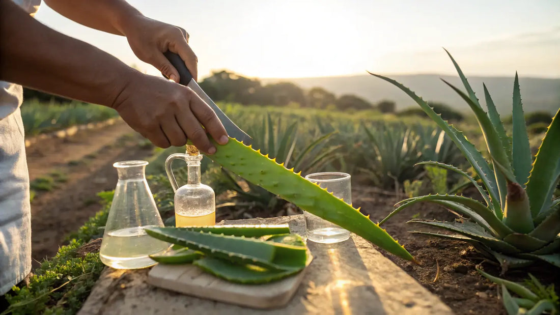 Aloe Vera Bio para Acné: Piel Orgánica Limpia con Extracto Natural Portugués