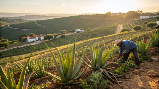 Natürliches Bio-Aloe Vera Gel aus Portugal: Effektive Feuchtigkeitspflege mit Jojobaöl für strahlende Haut
