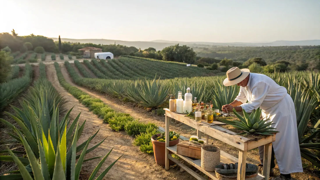 Máscara Nocturna de Aloe Vera Orgánico: Hidratación Intensiva con Gel Natural de Portugal