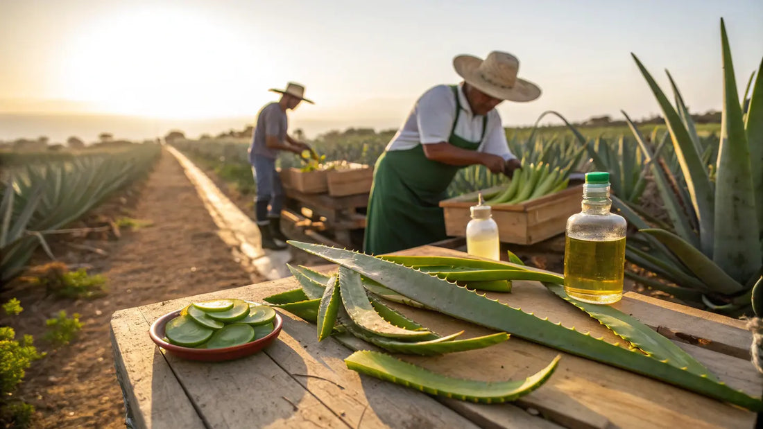 Organic Aloe Vera Anti-Aging Cream: Natural European Skincare Solution for Youthful Radiance