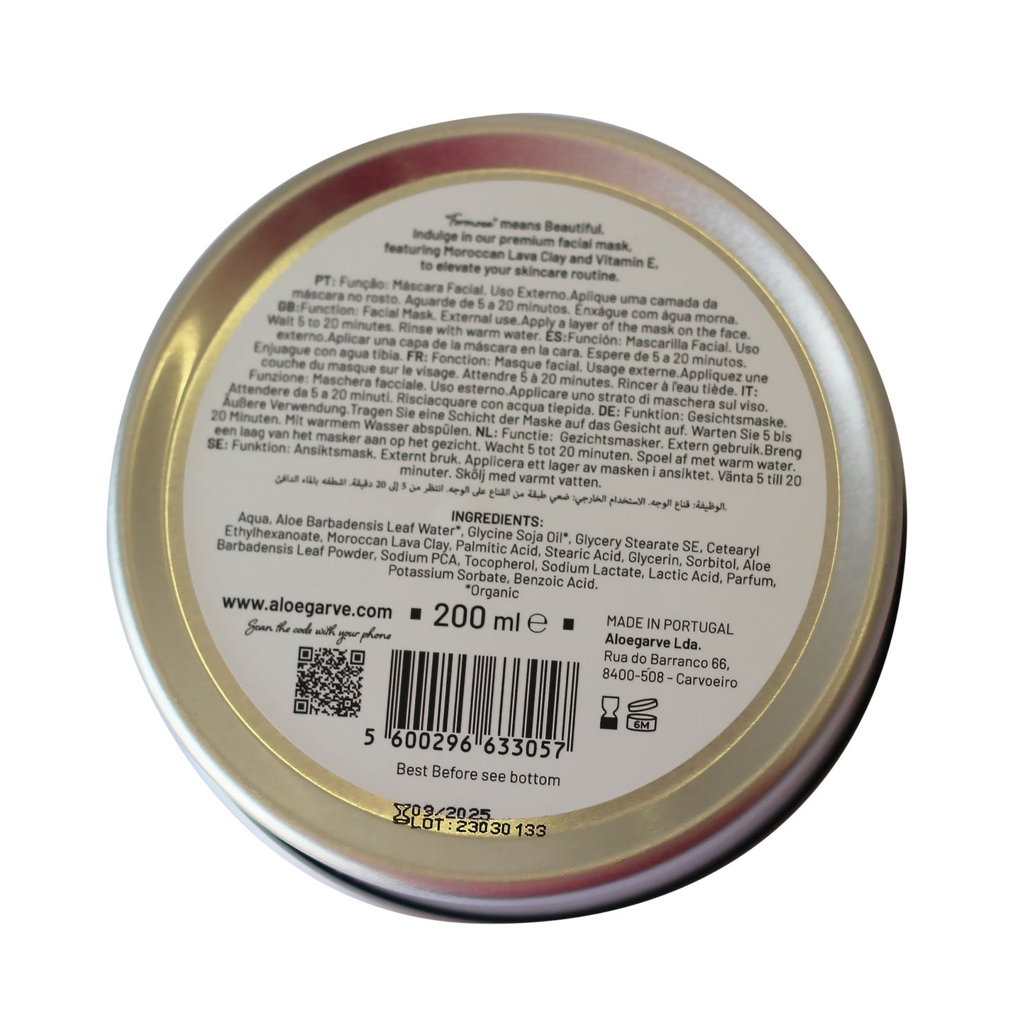 Ultra Detox Facial Mask "Formosa" 200ml