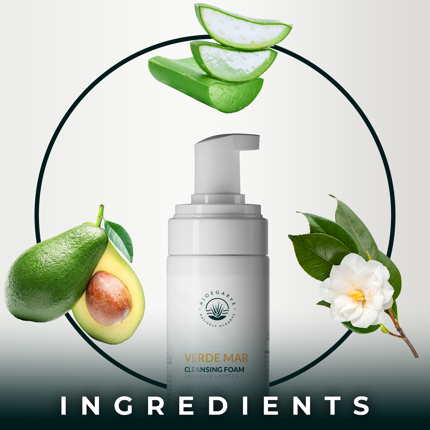 Deep Tissue Cleansing Face Wash "Verde Mar" 150ml