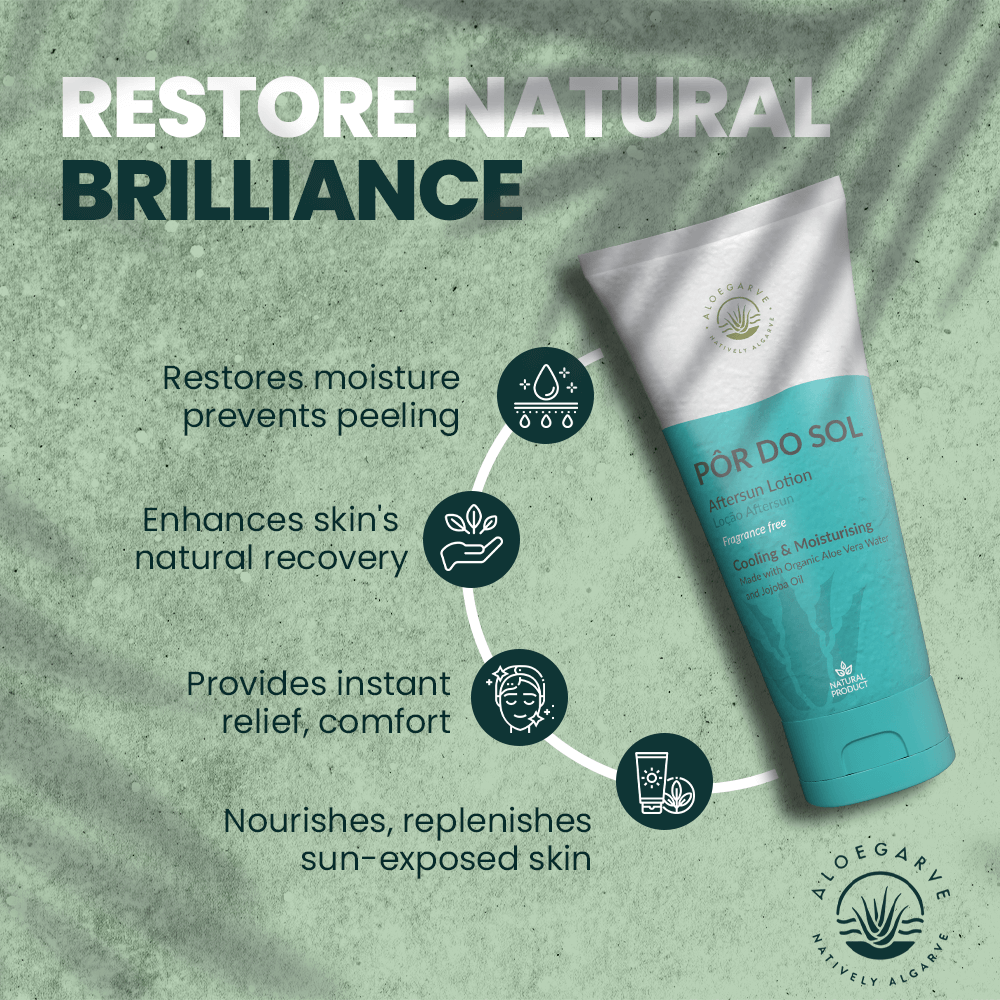 Lotion Réparatrice de Tissus Après-Soleil 'Pôr do Sol' 100ml
