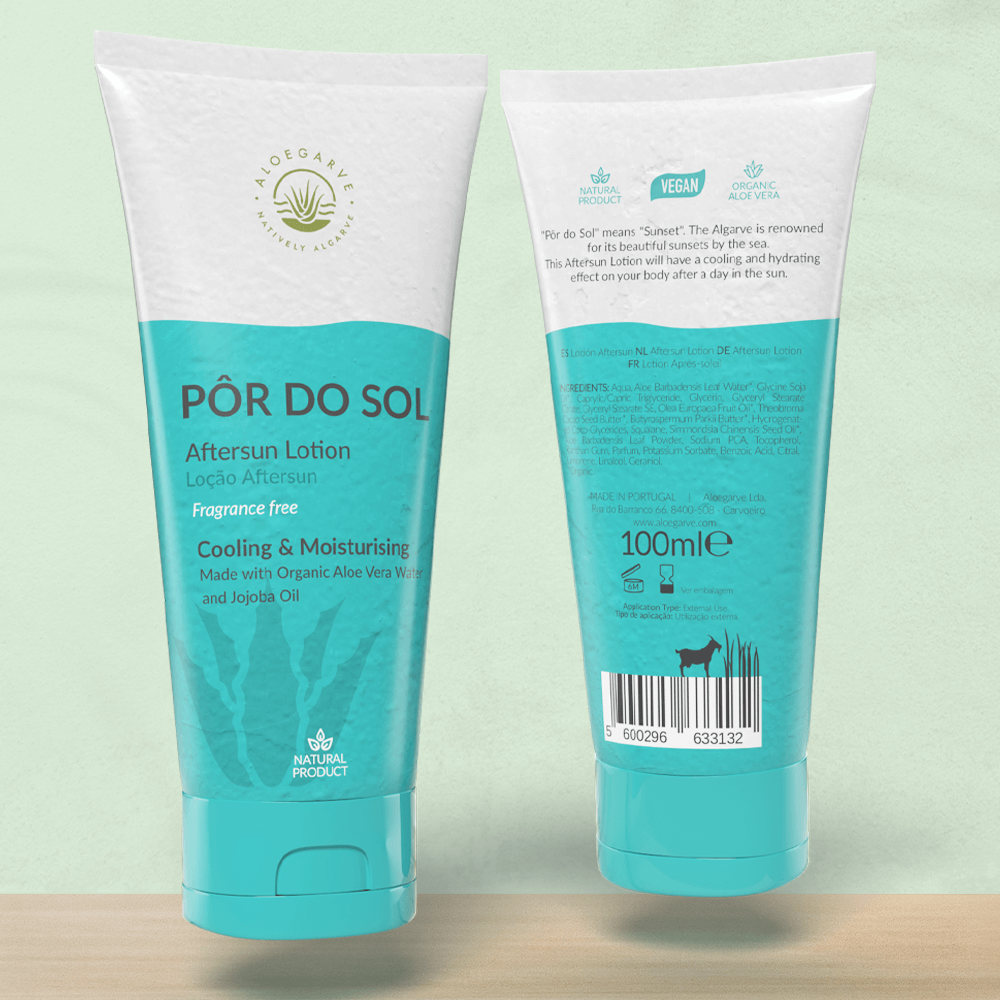 Lotion Réparatrice de Tissus Après-Soleil 'Pôr do Sol' 100ml