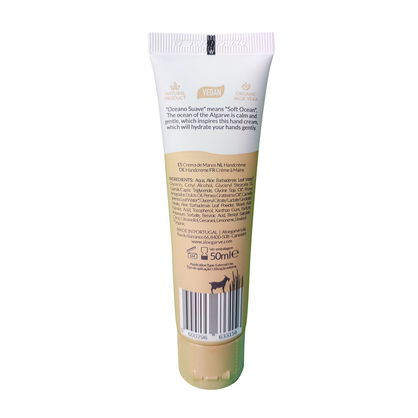 Deep Moisturizing Hand Cream "Oceano Suave" 50ml