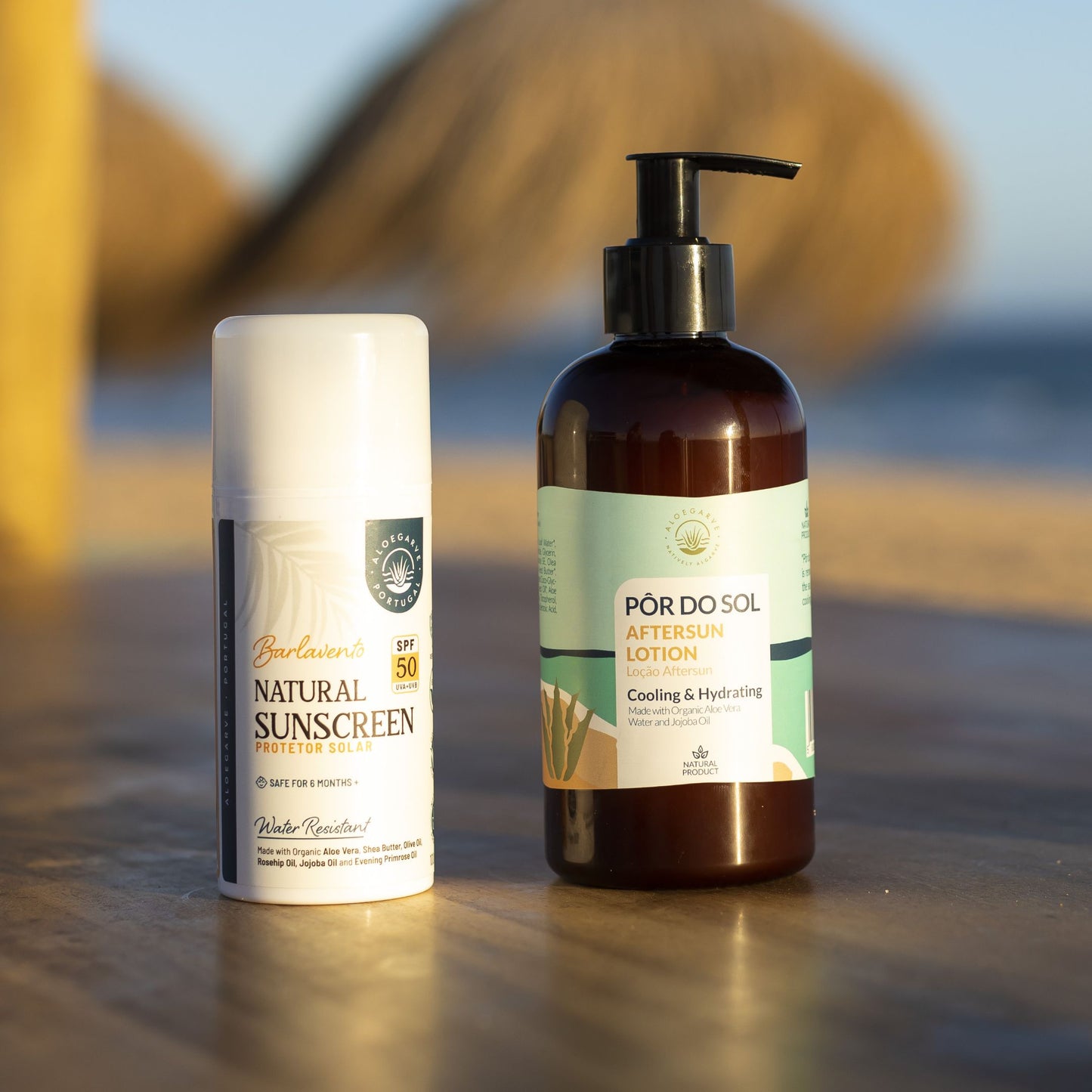 Lotion Réparatrice de Tissus Après-Soleil 'Pôr do Sol' 300ml