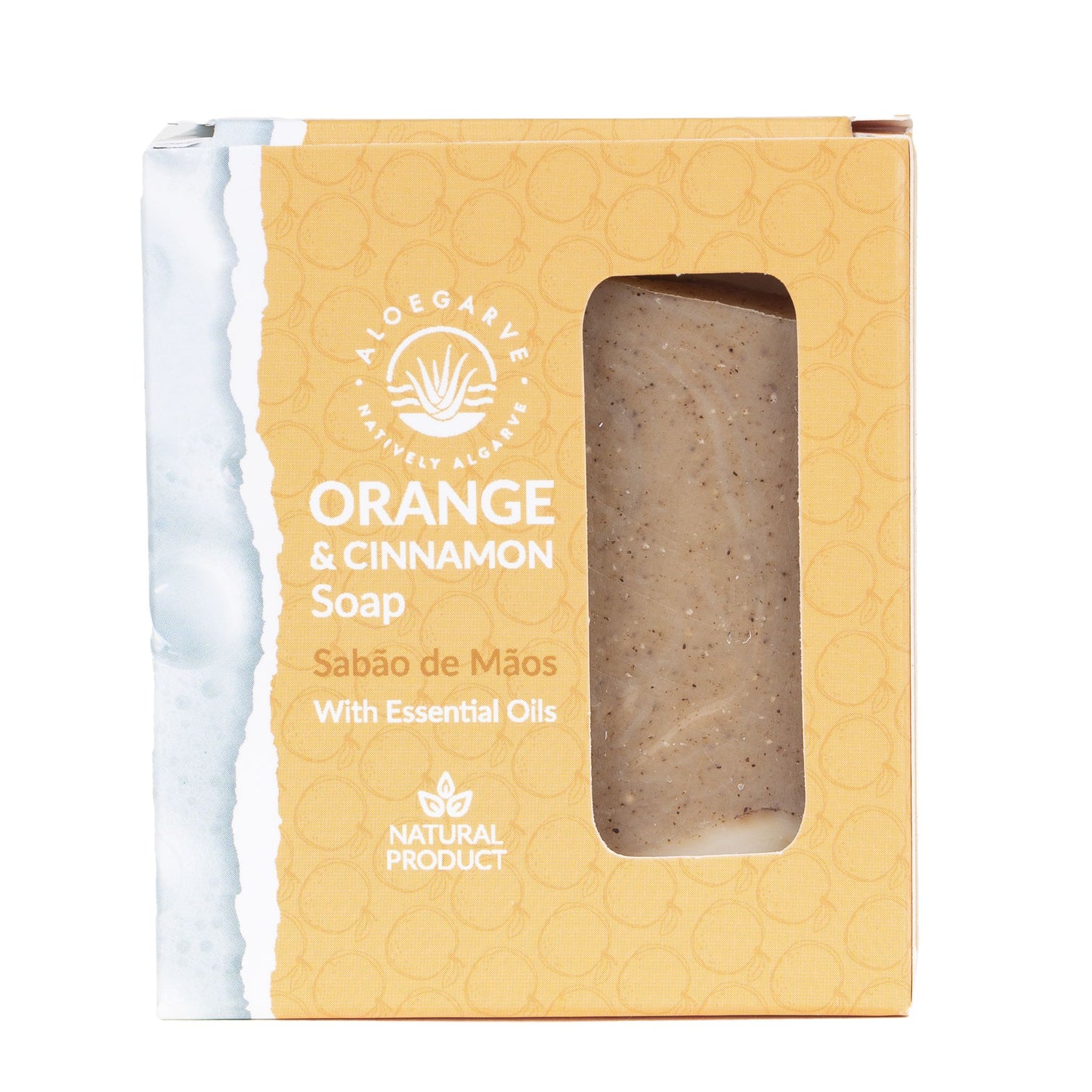Algarve Scents Orange & Cinnamon Soap Bar 100g