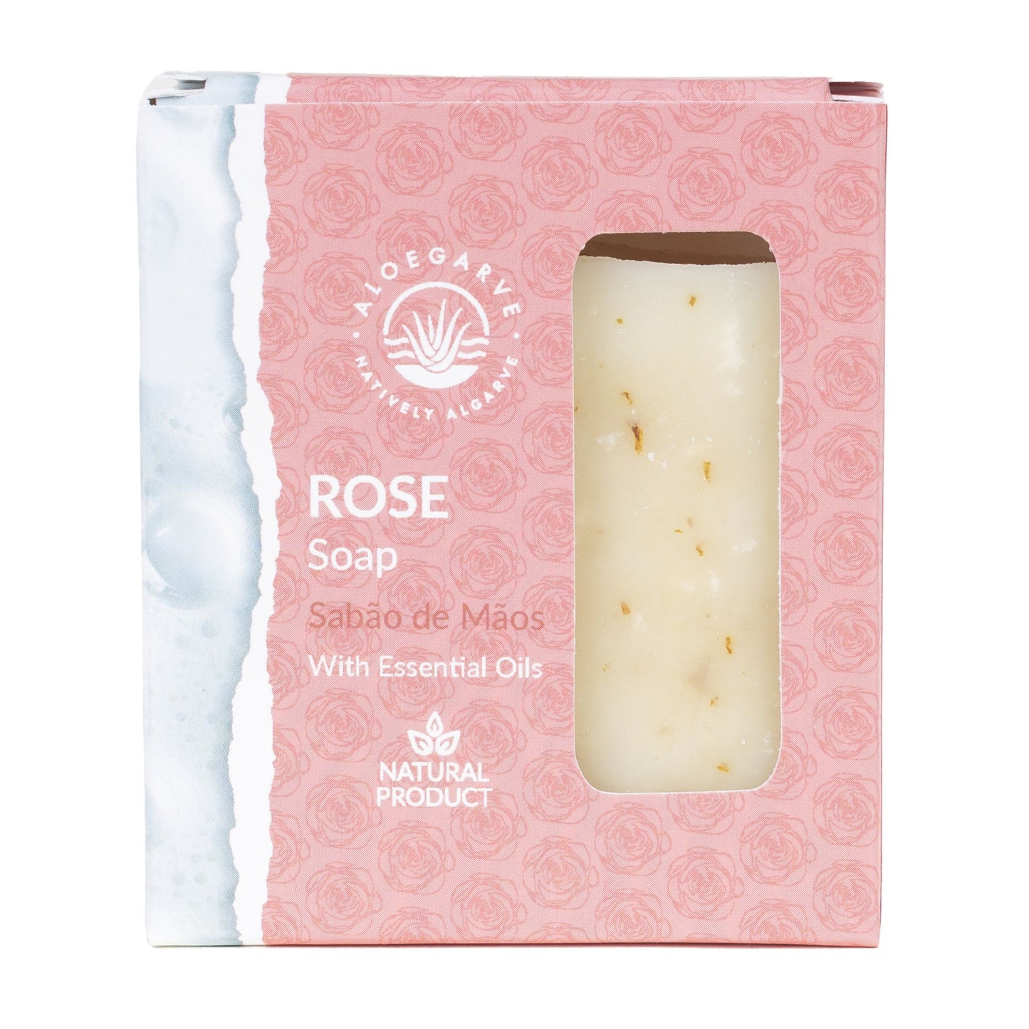 Pastilla de Jabón "Pétalos de Rosa Sedosos"