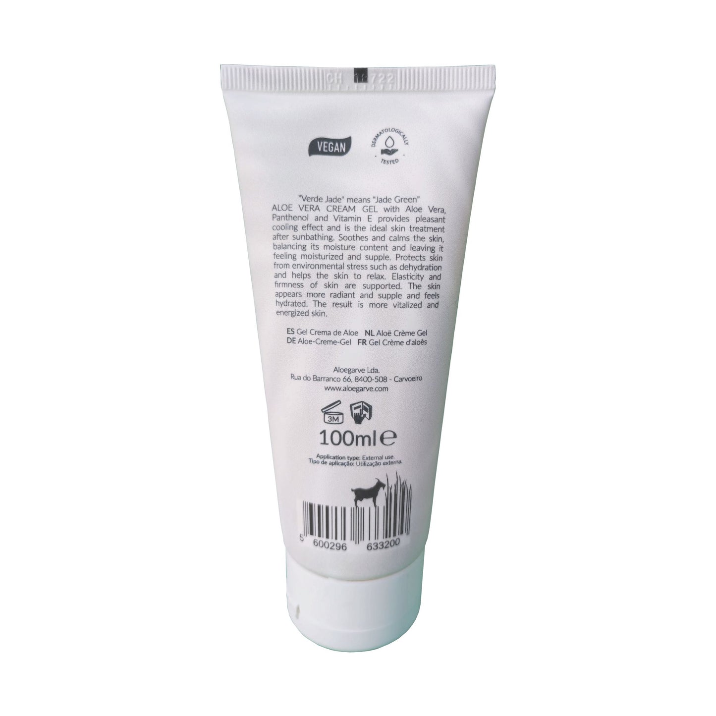 Ultrahydratatie en vernieuwing crèmegel "Verde Jade" 100 ml