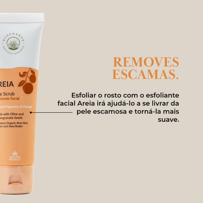 Esfoliante Micro Facial Juventude Recomeço 'Areia' 50ml