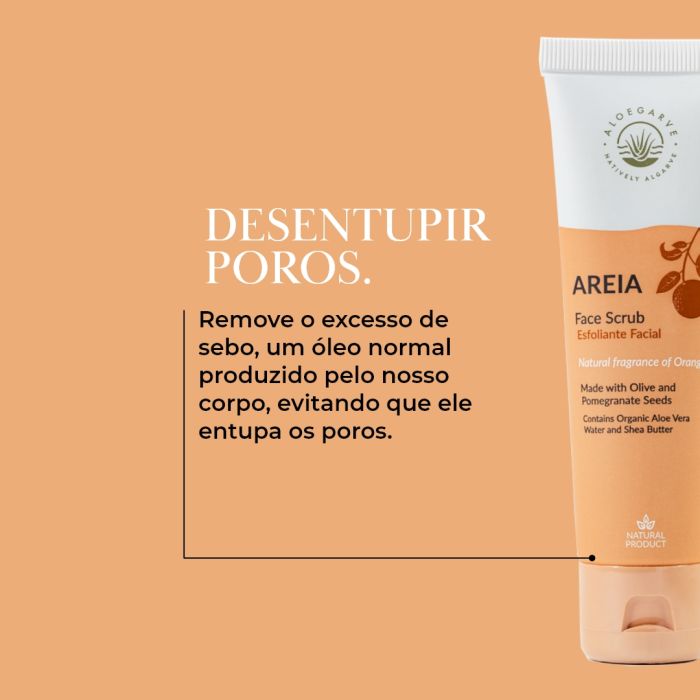 Esfoliante Micro Facial Juventude Recomeço 'Areia' 50ml