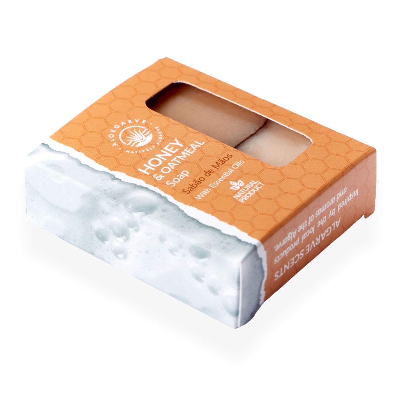 "Cariño, te amo" - Jabón de avena y miel 100g