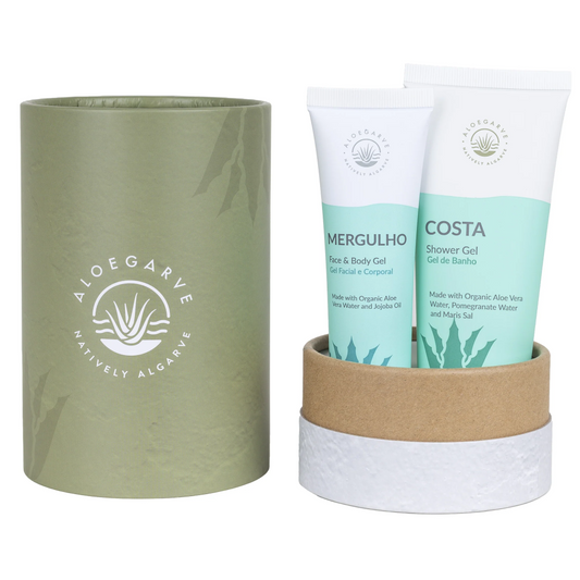 Combo Ocean Elixir Body Wash "Costa" 100ml + Ultra Concentrated Aloe Vera Gel "Mergulho" 50 ml
