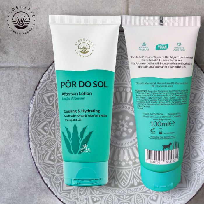 Lotion Réparatrice de Tissus Après-Soleil 'Pôr do Sol' 100ml
