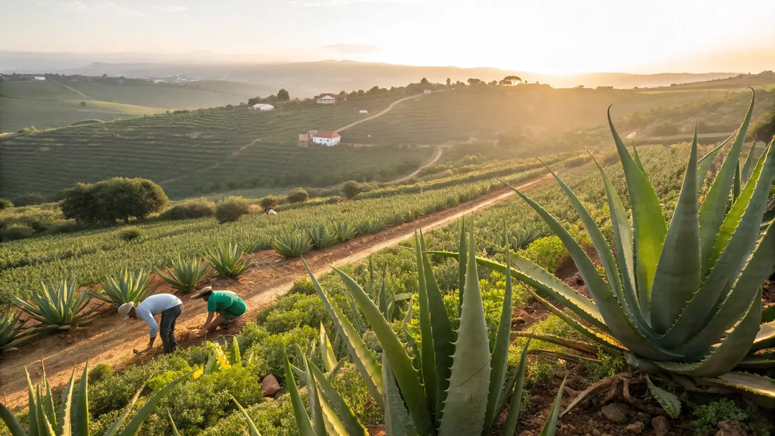 Algarve-Aloe Bio-Kosmetik: Reine Aloe Vera Naturpflege aus portugiesischen Plantagen, vegan und nachhaltig
