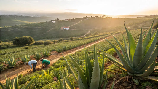 Algarve-Aloe Bio-Kosmetik: Reine Aloe Vera Naturpflege aus portugiesischen Plantagen, vegan und nachhaltig
