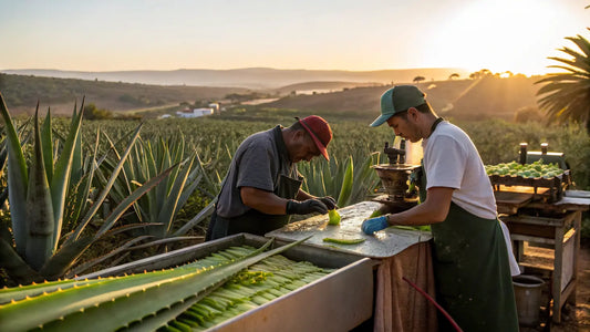 Premium European Organic Aloe Vera Skincare Natural Botanical Product From Portugal's Algarve Region
