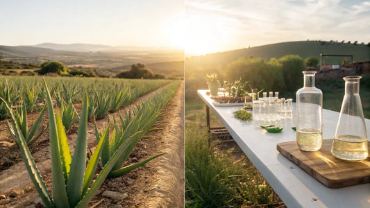 Bio-Aloe Vera Konzentrat-Pflege: Minimalistische Naturkosmetik für nachhaltige Hautpflege ohne Abfall
