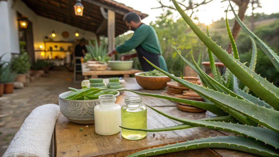 Natural Organic Aloe Vera Skincare from Portugal: Glowing Vegan Skincare with Pure European Botanical Extracts
