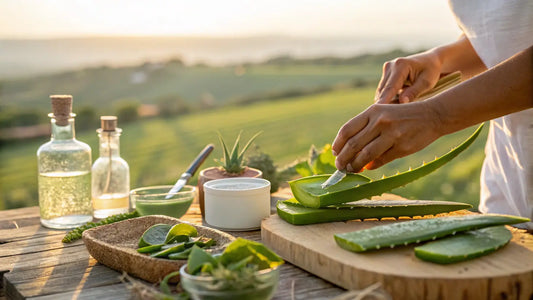 Bio-Aloe Vera Hautpflege aus Portugal: Natürliche, vegane Gesichtspflege für strahlende Haut von Aloegarve
