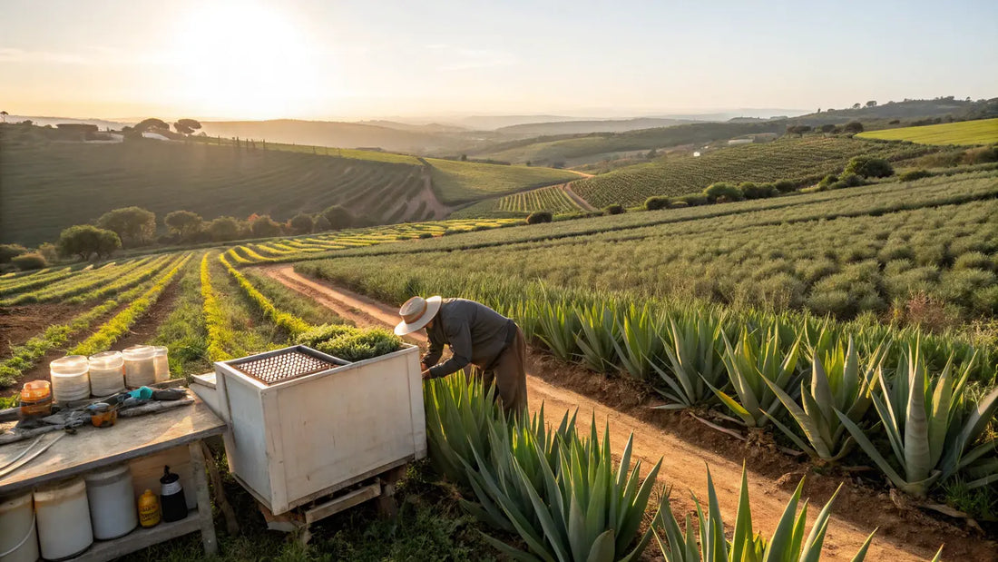 Aloegarve: Elixir Orgânico de Aloe Vera Bio, Hidratação Natural e Cuidado Sustentável da Pele Oleosa
