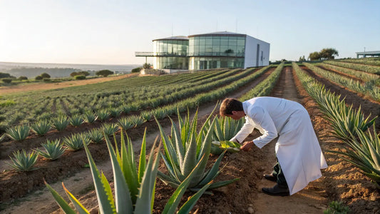 Natürliche Bio-Aloe-Vera-Hautpflege aus Portugal, wissenschaftlich entwickelt für tiefe Feuchtigkeit und Regeneration
