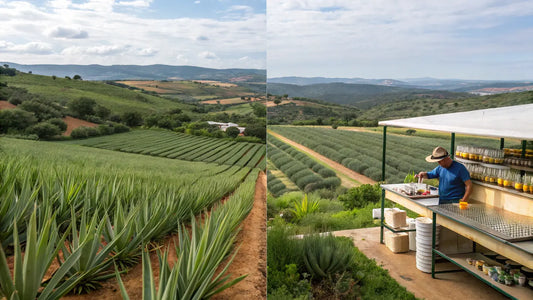 Guia Natural de Cuidados com Pele de Aloe Vera Orgânico Português para Hidratação Radiante

