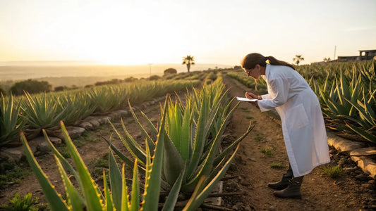 Alt-Text für das Bild:

Natürliche Aloe Vera Hautpflege aus Portugal: Mythen & Fakten zu organischen Skincare-Produkten
