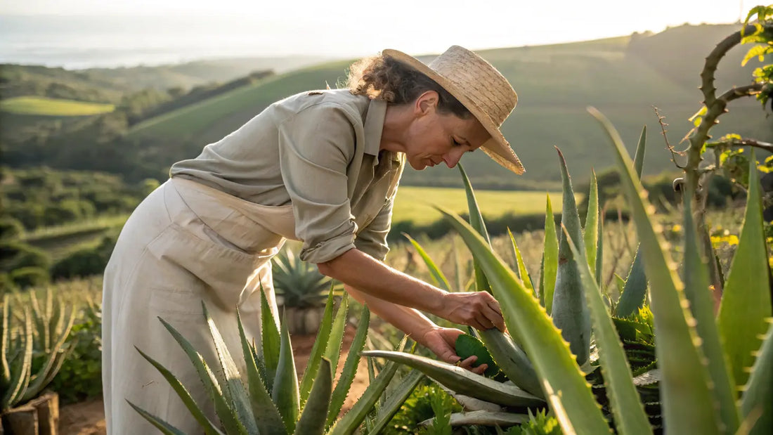 Guia Prático: Aplicação de Gel de Aloe Vera Orgânico para Hidratação Natural da Pele Algarvia
