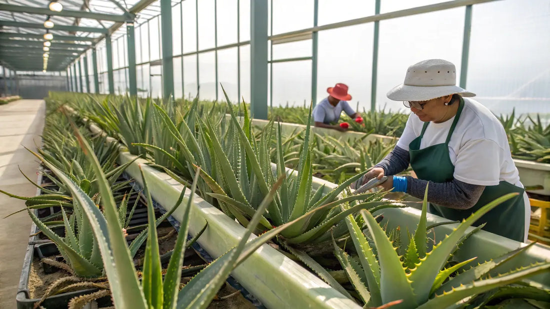 Alt text en français pour l'image:

Concentration d'Aloe Vera Pure Bio: Soin Naturel Européen pour Hydratation et Régénération Cutanée
