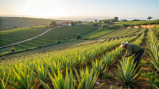 Alt Text (Español):

Crema orgánica de aloe vera de Aloegarve, producto natural europeo para cuidado facial ecológico

