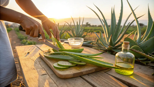 Algarve Aloe Vera: Organic Skincare Gel Nurtured by Sunlit Portuguese Terroir for Radiant Skin
