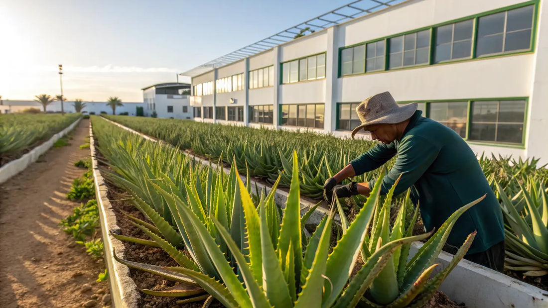 Aloe Vera Bio Orgânico do Algarve: Máscara Noturna Hidratante para Pele Natural e Suave
