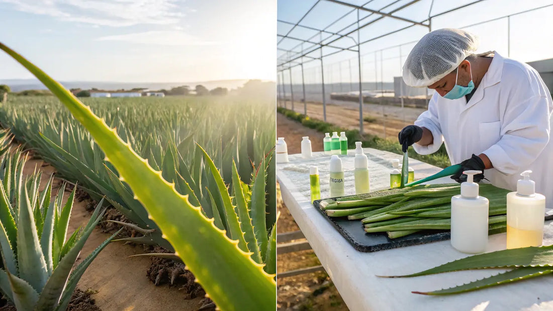 Produtos de Aloe Vera 100% Orgânicos do Algarve: Cosméticos Naturais Portugueses para Cuidados de Pele Radiantes
