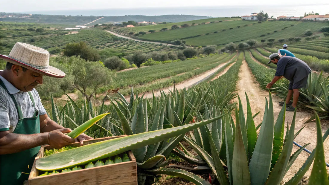 Aceite de Jojoba y Gel de Aloe Vera Orgánico Aloegarve: Elixir Natural para Hidratación Profunda y Nutrición Cutánea
