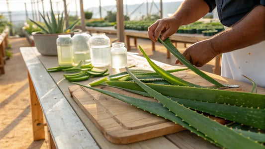 Gel d'Aloe Vera Bio Hydratant de Portugal, Soin Naturel Écologique Pour Peau Saine et Raffermie
